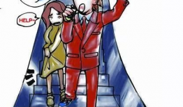 乘电梯漫画,一场幽默的楼层穿梭之旅